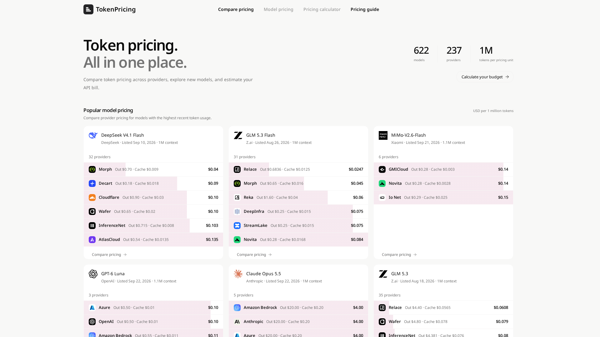 TokenPricing screenshot
