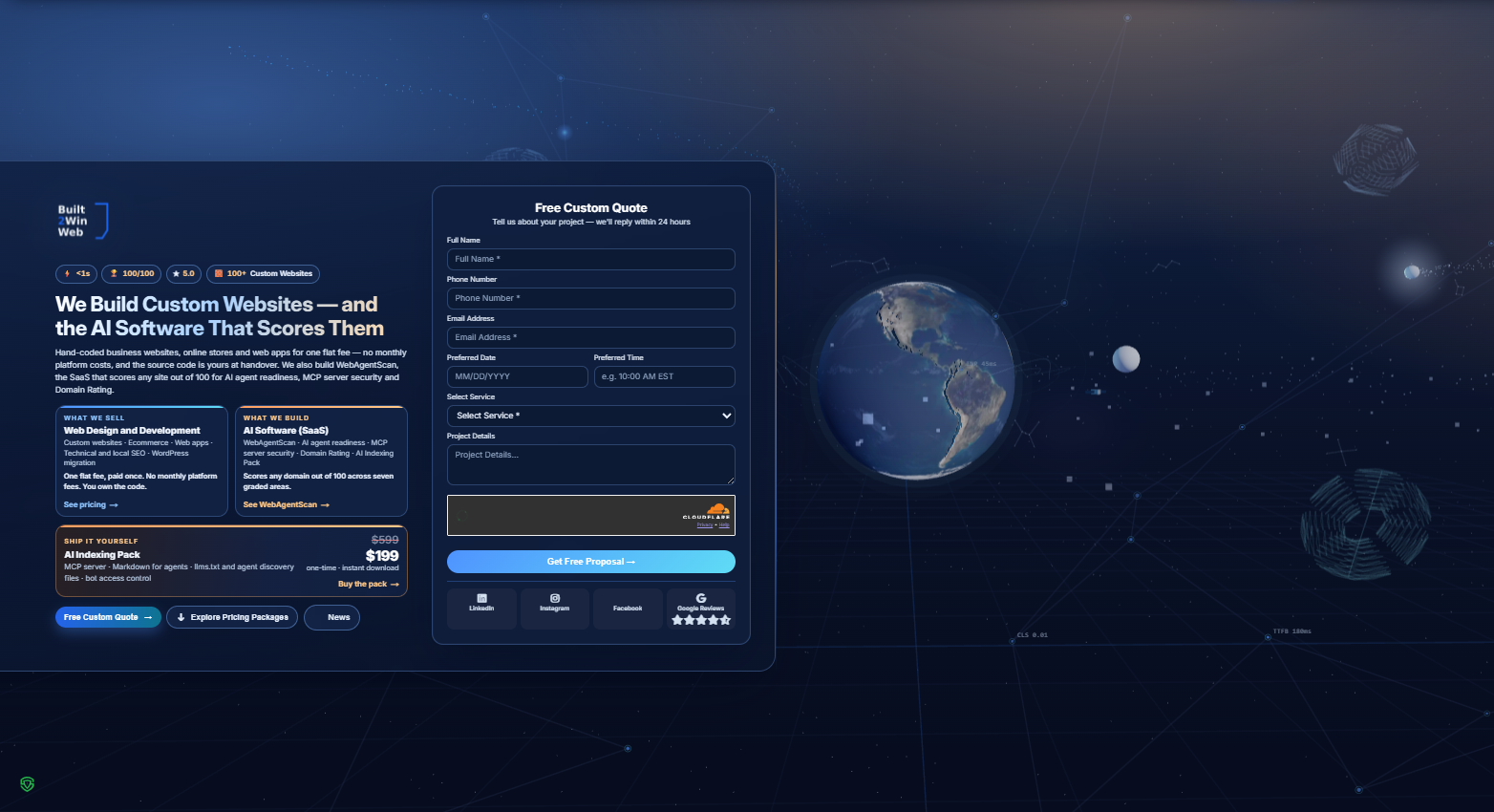 Built2WinWeb AI Tools screenshot