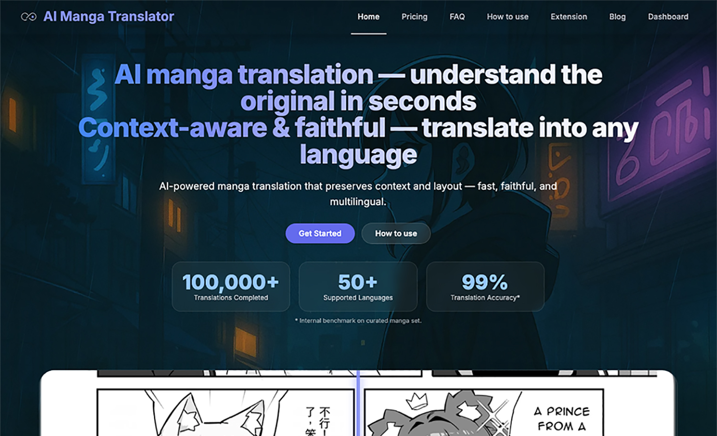 Manga Translator screenshot