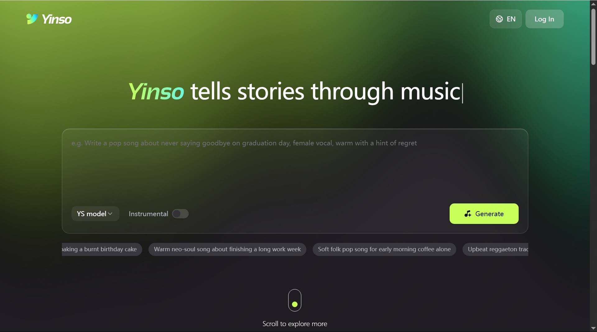 Yinso AI screenshot