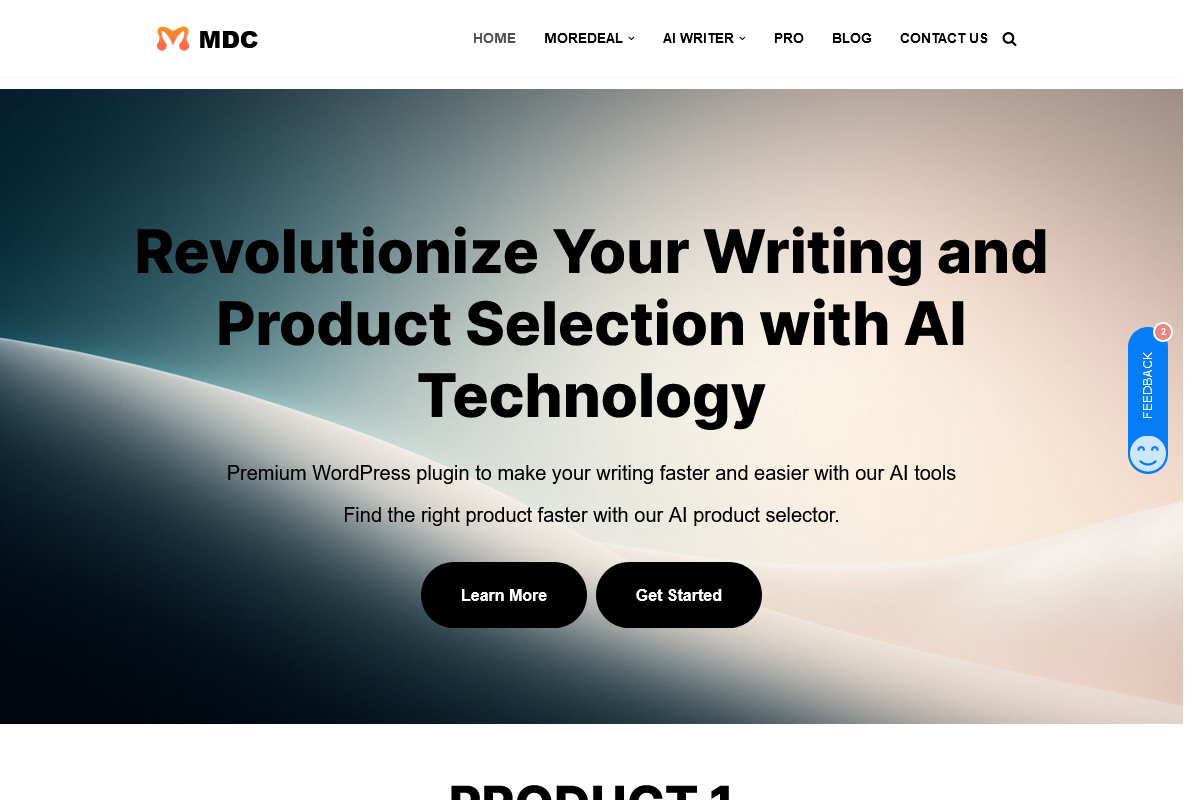 Moredeal AI Writer