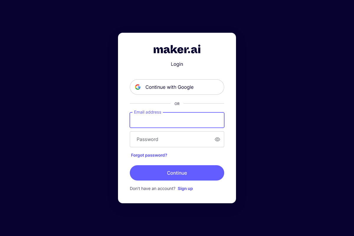 Maker ai