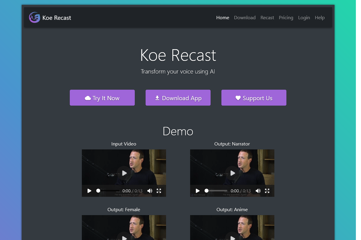 Koe Recast