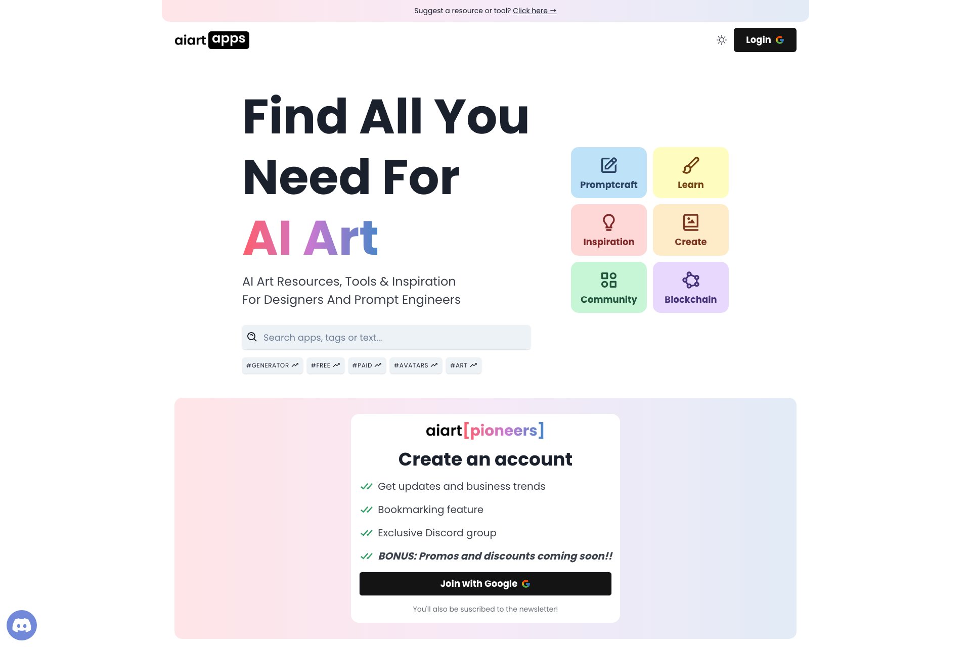AI Art Apps Database