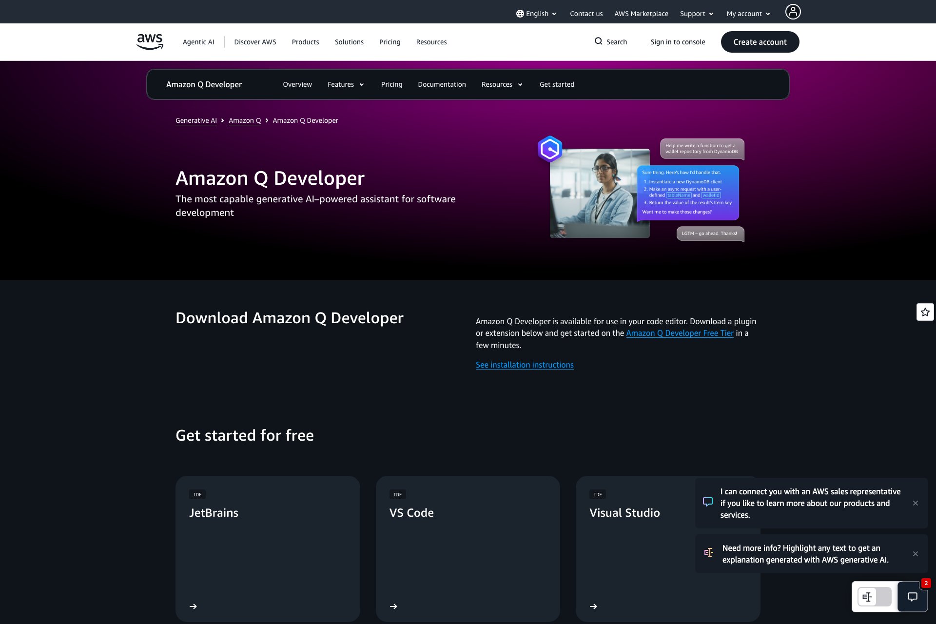 Amazon CodeWhisperer