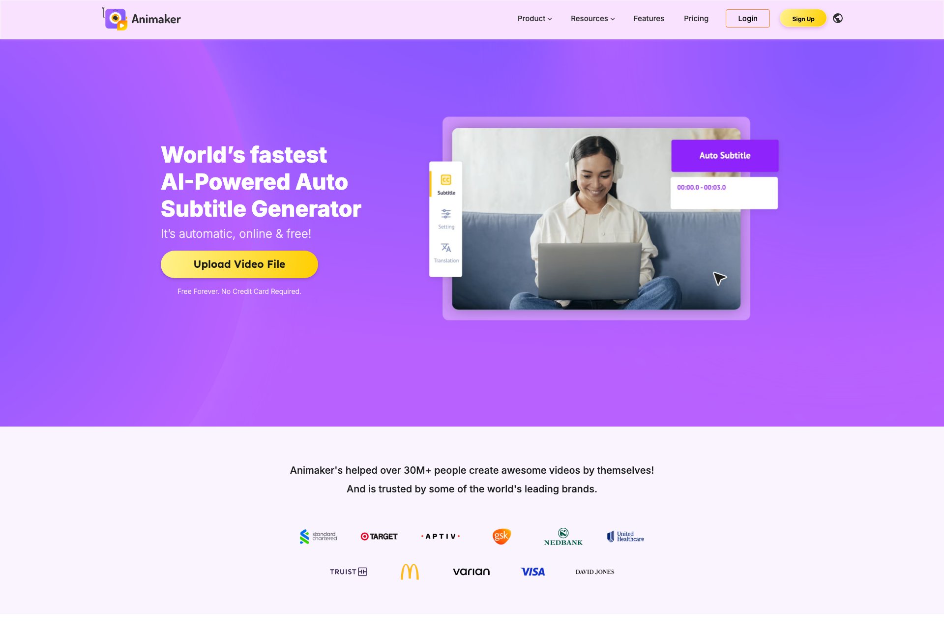 Animaker’s Subtitle Generator