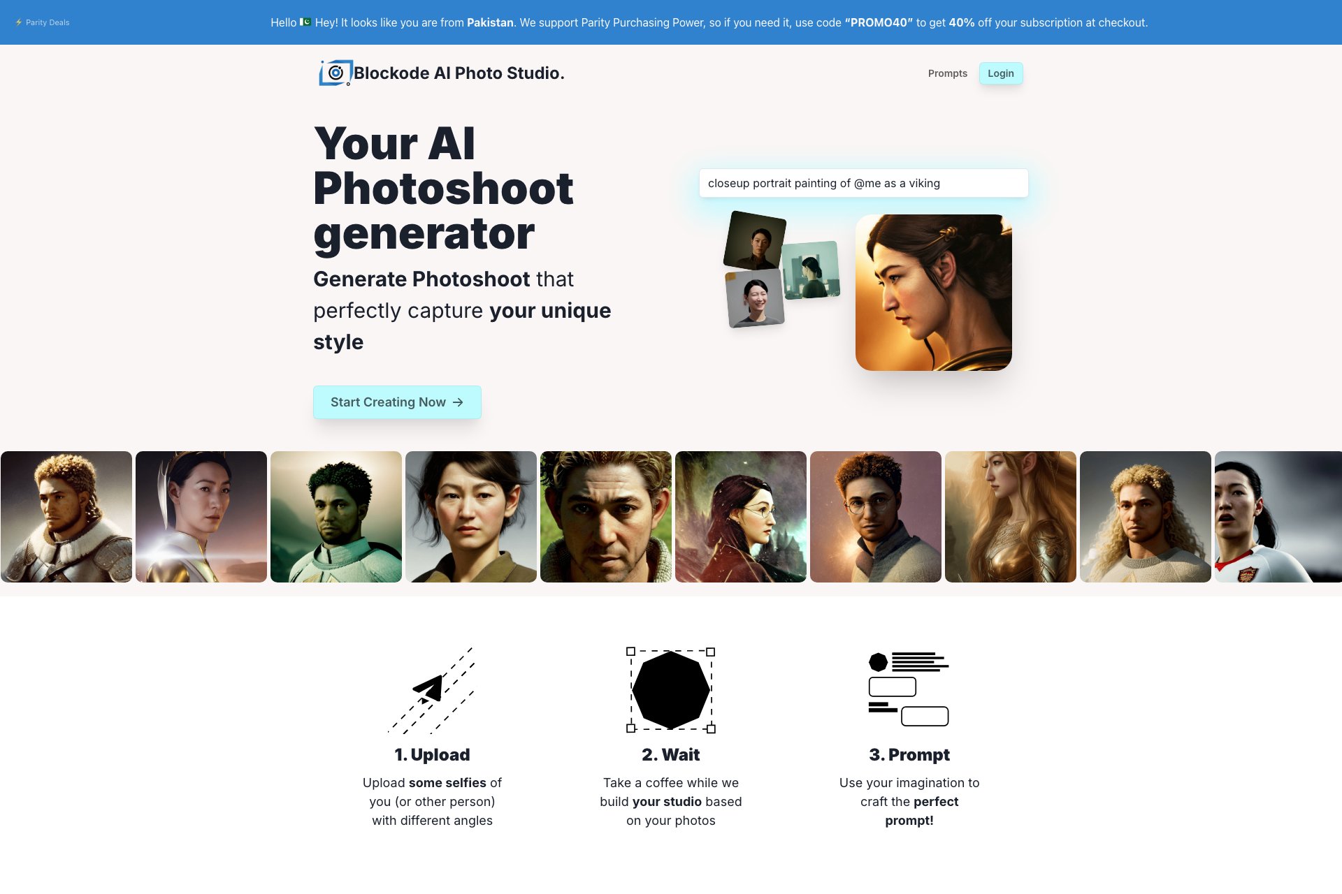 Blockode AI Photo Studio