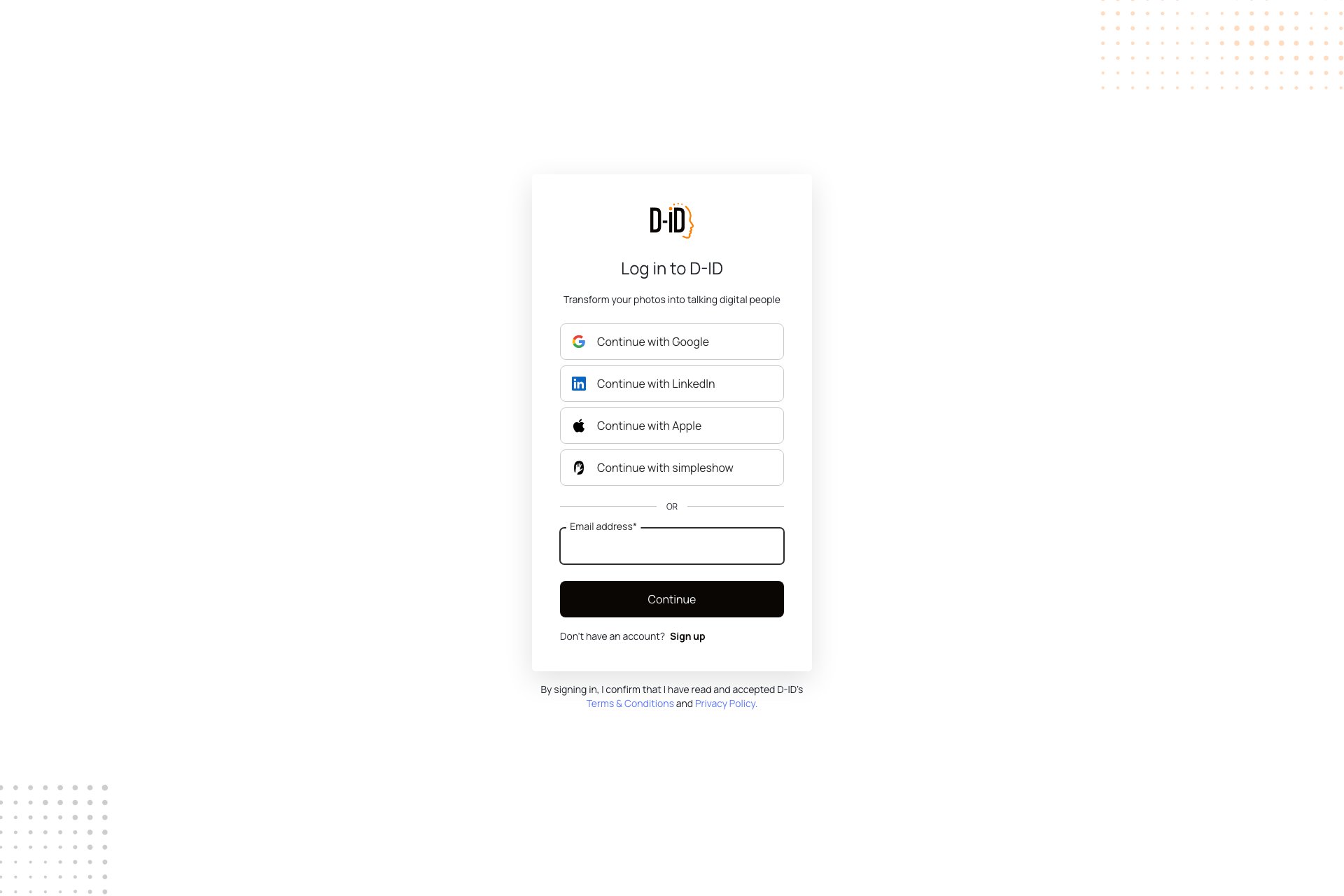 Creative Reality Studio (D-ID)