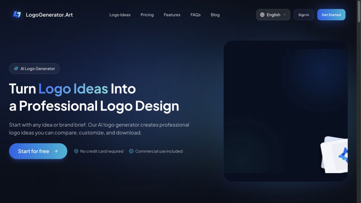 LogoGenerator.Art screenshot