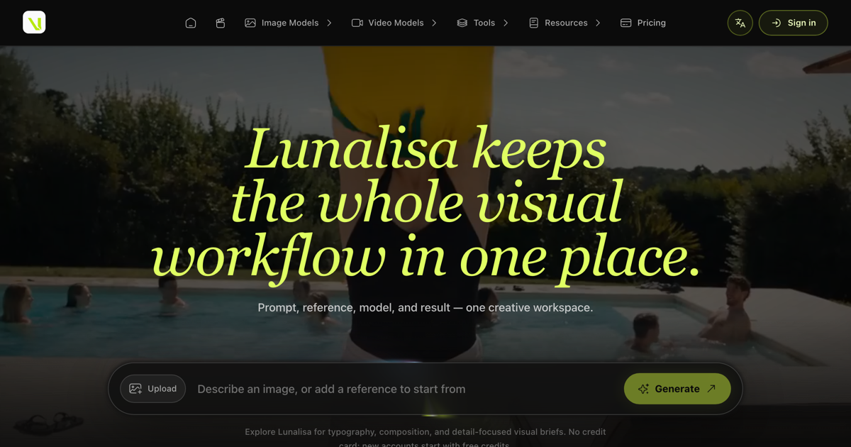 Lunalisa screenshot