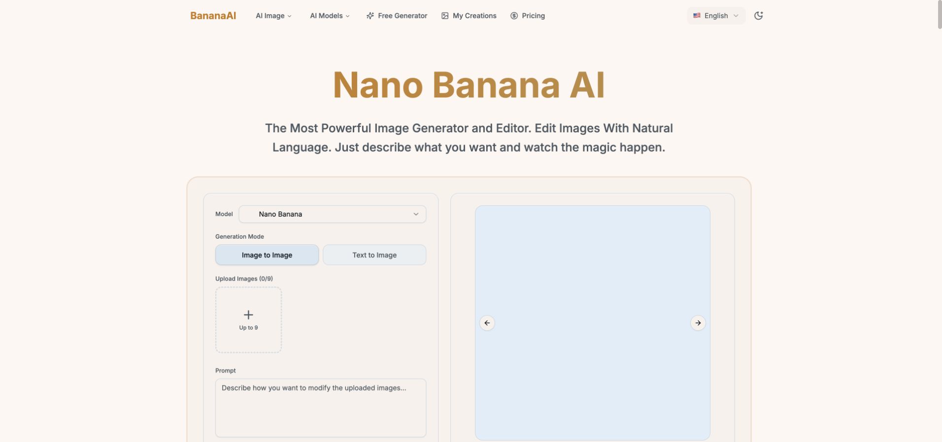 Nano Banana screenshot