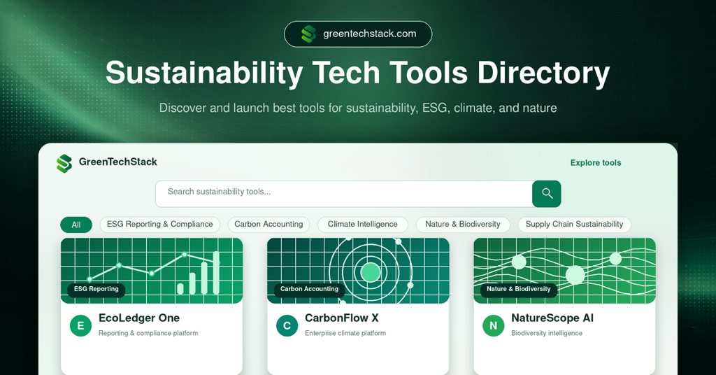 GreenTechStack screenshot