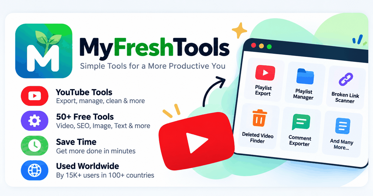 Myfreshtools screenshot