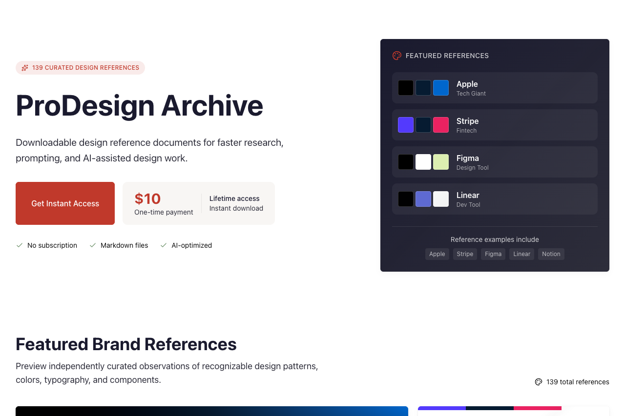 ProDesign Archive screenshot