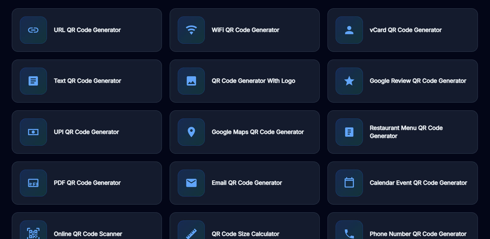 QR Code Tools Hub screenshot