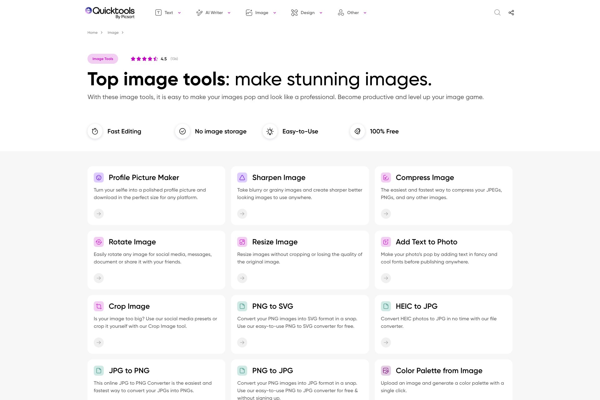 QuickTools by Picsart