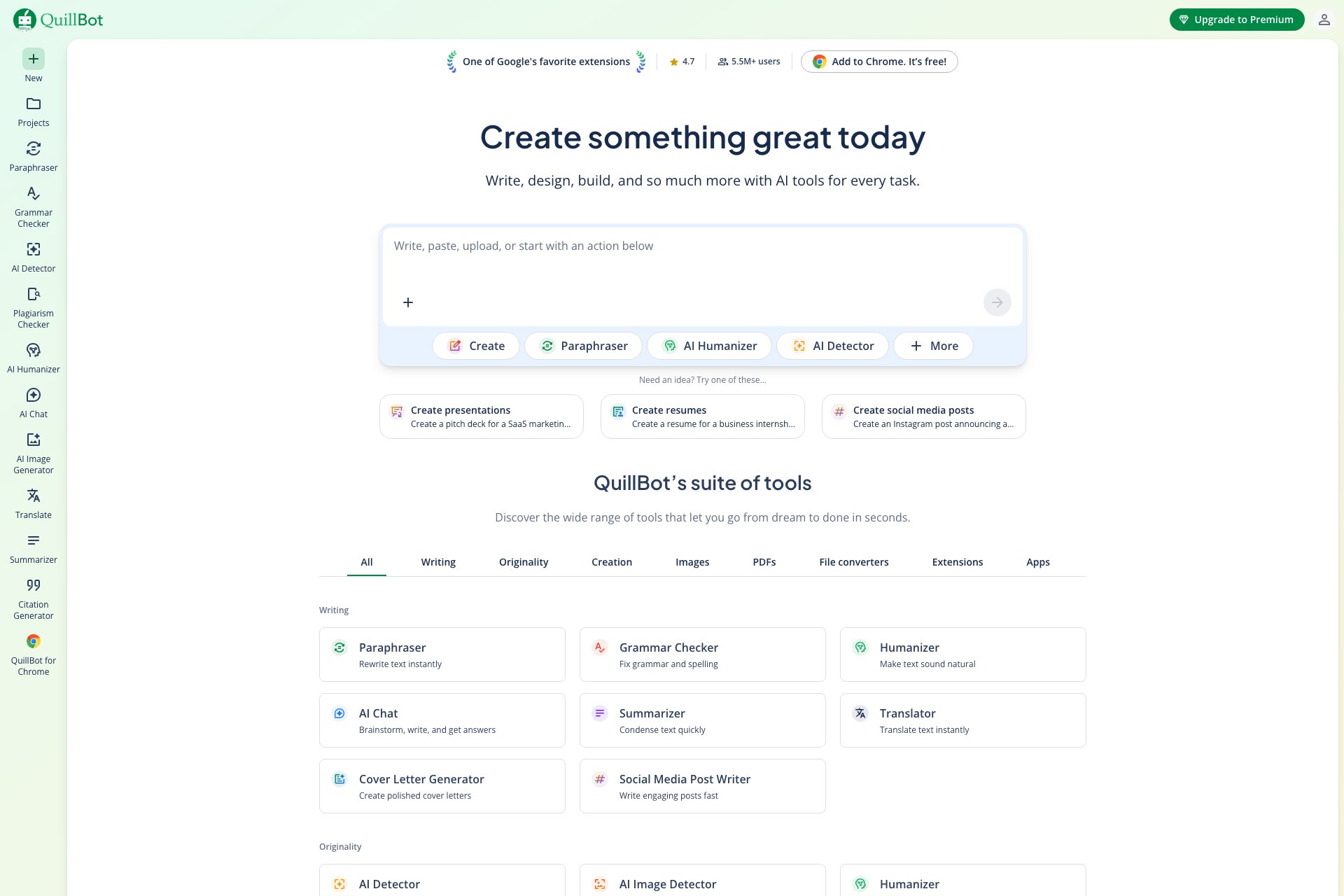 Quillbot Paraphraser