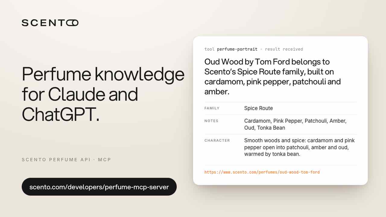 Scento Perfume API screenshot