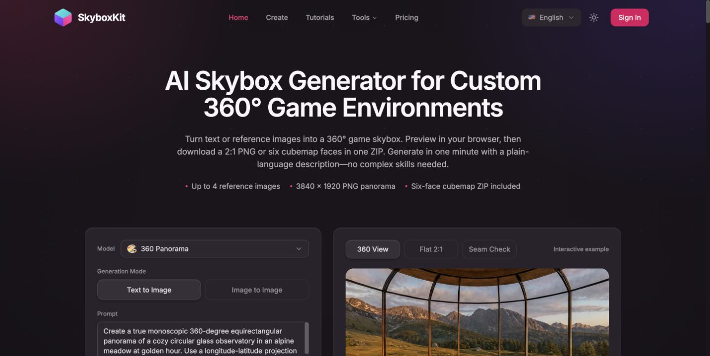 SkyboxKit screenshot