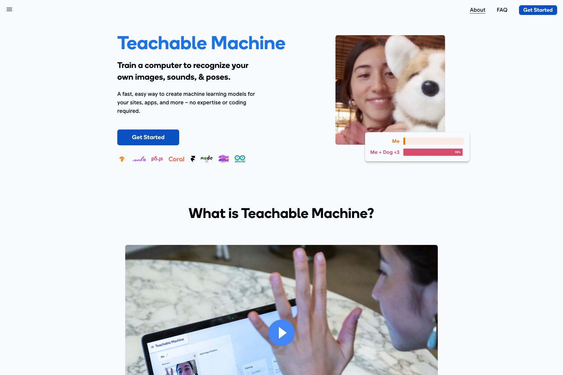 Teachable Machine