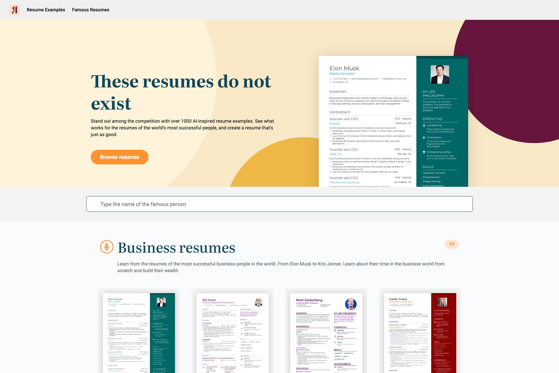 This Resume Does Not Exist