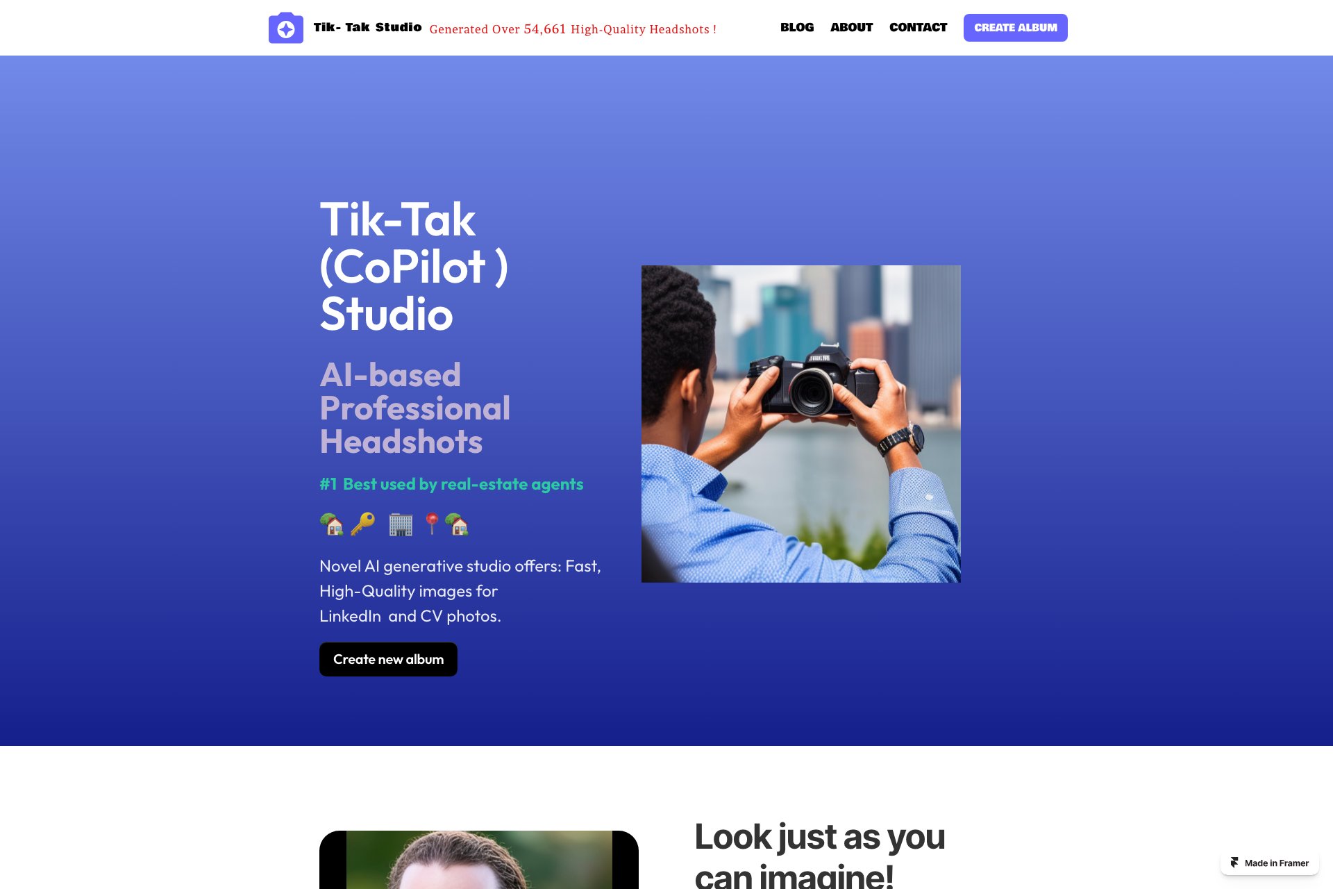 Tiktak (co-pilot) studio