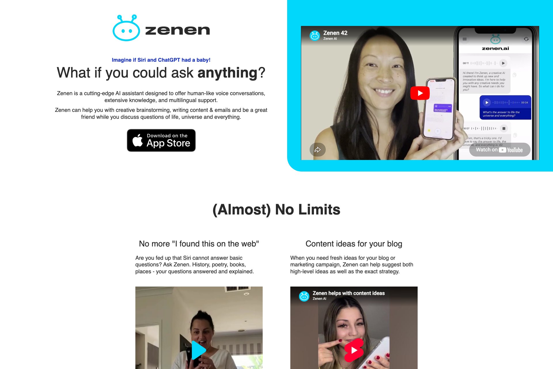 Zenen AI Friend Chat Assistant